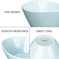 thumbnail image 3 of 5 Piece Porcelain Bowl Set, 5 inch 9 Ounce Cereal Bowl Ceramic Bowl Set for Salad, Dessert, Soup, 3 of 6