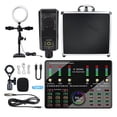 thumbnail image 1 of BM800 Professional Microphone Condenser Mic V8 V9 V10 Sound Card PC Computer Audio USB Recording Studio Game Live Broadcast KTV, 1 of 7