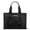 Black, variant on Michael Kors Lautner Nylon Large Foldable Tote Bag (Black)
