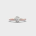 thumbnail image 2 of 3 Carat Round Cut IGI Certified Lab Grown Diamond Engagement Ring for Ladies | Solid 10K Rose Gold | Stylish Solitaire Diamond Rings| Size 4.5 Diamond-Capitals, 2 of 8