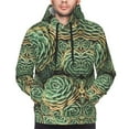 thumbnail image 4 of Bingfone Succulents Men'S Drawstring Hoodie Long Sleeve Pocket Sweatshirts-Medium, 4 of 9