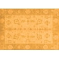 thumbnail image 1 of Ahgly Company Indoor Rectangle Oriental Orange Modern Area Rugs, 2' x 5', 1 of 4