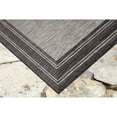thumbnail image 3 of Liora Manne Carmel Multi Border Indoor Outdoor Area Rug Black, 3 of 7
