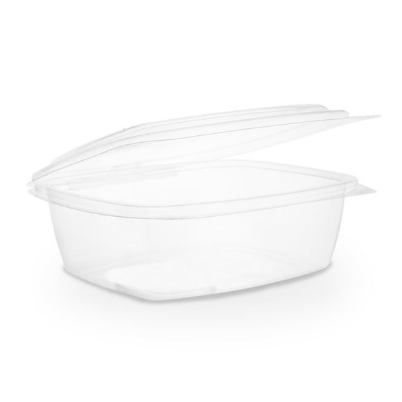 Vegware VHD-32 32oz PLA hinged Deli Container (Case of 200)