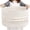 Off-white, variant on Small Woven Storage Baskets Cotton and Jute Rope Decorative Hamper, Blankets, Magazine and Keys, Cute Tassel Decor - Home Storage Container – 9.5'' x 7''