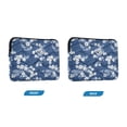 thumbnail image 7 of FORMRS 13-13.3 inch Laptop Sleeve Case Soft Carrying Quilted Computer Bag Cover, Floral Ocean Waves, 7 of 7