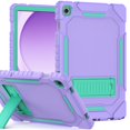 thumbnail image 1 of Funda Grifobes para Samsung Galaxy Tab A9 Plus 11" 2023 púrpura+verde, 1 of 9