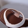 thumbnail image 4 of Gubotare Baby Summer Shoes Girl Girls Sandals Strappy Casual with Zipper Comfort Summer Shoes Size 6 (White,6 Toddler), 4 of 9