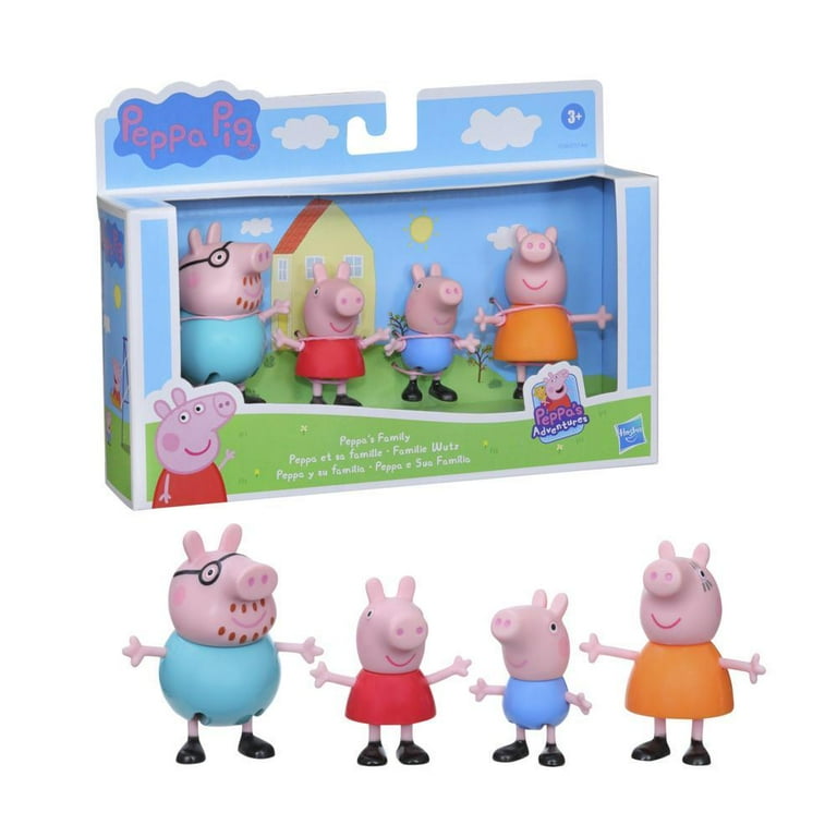  Peppa Pig Toys Peppa's Family Home Combo , House Playset with 4  Figures and Car , Preschool Toys for 3 Year Old Girls and Boys and Up :  Toys & Games