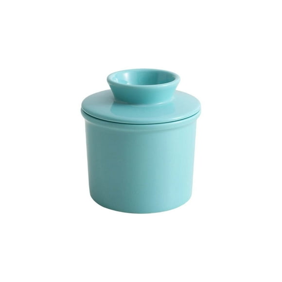 Ceramic Butter Crock With Lid Airtight Countertop Storage Container For Spreadable Butter Dish On Demand French Design Butter Tank Food Storage