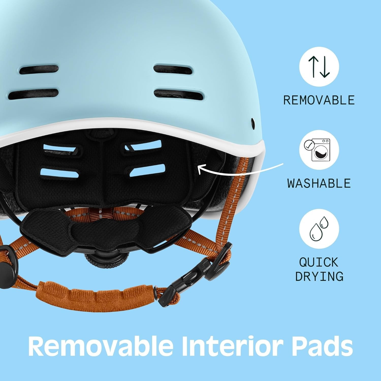 Adult Bike Helmet for Men & Women - Bicycle Helmet for Commuting, Road Biking, Skating with Adjustable Dial