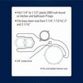 thumbnail image 6 of SUPERIOR TOOL COMPANY 03845 Sink Drain Wrench, 6 of 20