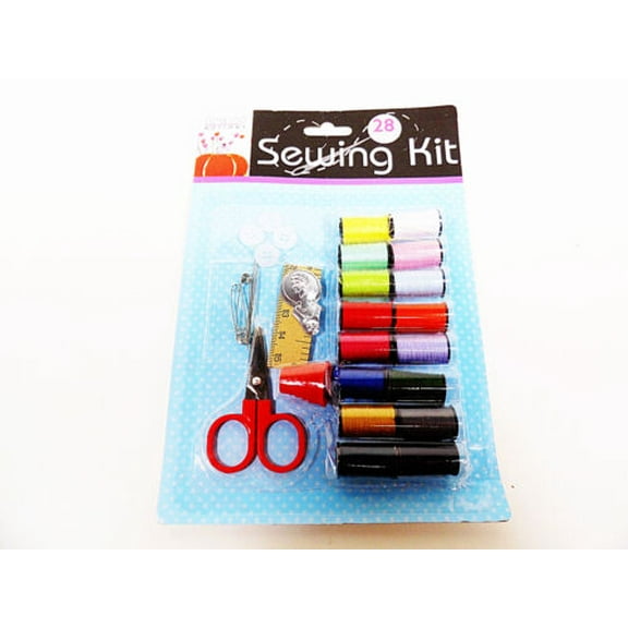 Sewing Kits 28 piece Assorted Colors Thread Repair Kit