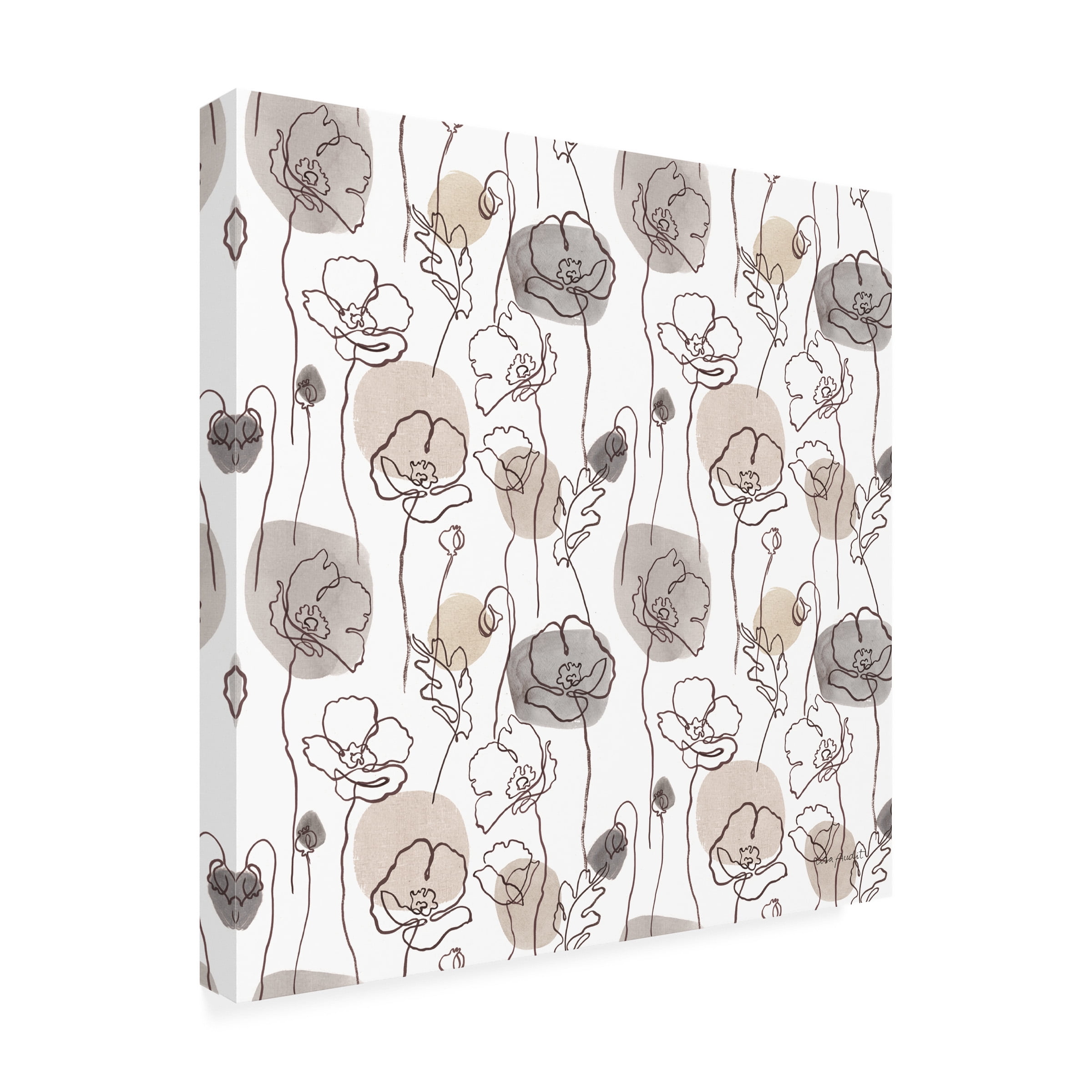 Lisa Audit 'Think Neutral 15' Canvas Art