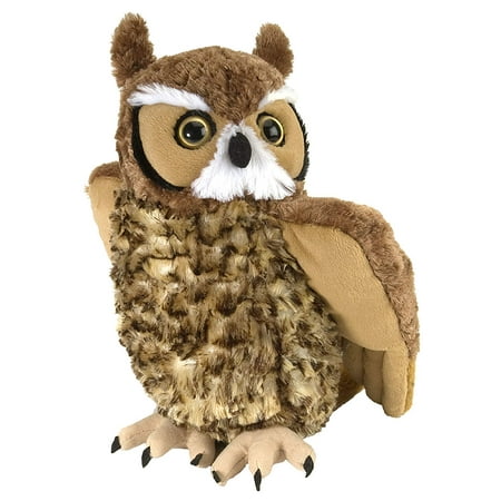 Great Horned Owl Animals - Great Horned Owl Plush, Stuffed Animal, Plush Toy, Gifts for Kids Cuddlekins 12