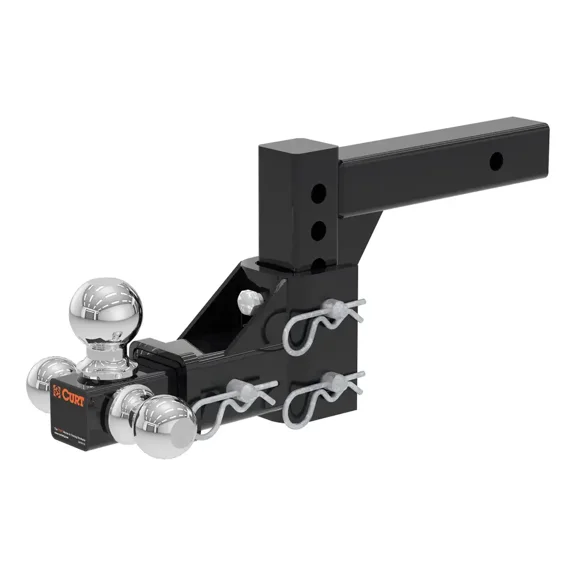 CURT Adjustable Tri-Ball Mount