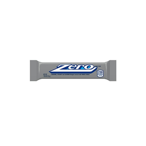 Zero Candy Bars, 1.85 Oz., 24 Count - Walmart.com - Walmart.com