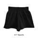 thumbnail image 3 of Pantalones cortos de algodón y poliéster Sonducket para Mujer color sólido Negro, 3 of 6