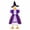#3Halloween Goose Outfit, variant on Clearance! Halloween Goose Outfit, Ghost Cloak Witch Hat and Owl Candy Bag Set, Porch Yard Decor for Goose Statue Fall Outdoor Display