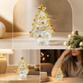 thumbnail image 6 of Dalxymotic Christmas Tree Tabletop Ornament, Festive Desktop Decorative Figurine, Holiday Winter Celebration Accent, Christmas Home Office Decoration for Desk, Shelf, Mantel, 6 of 7
