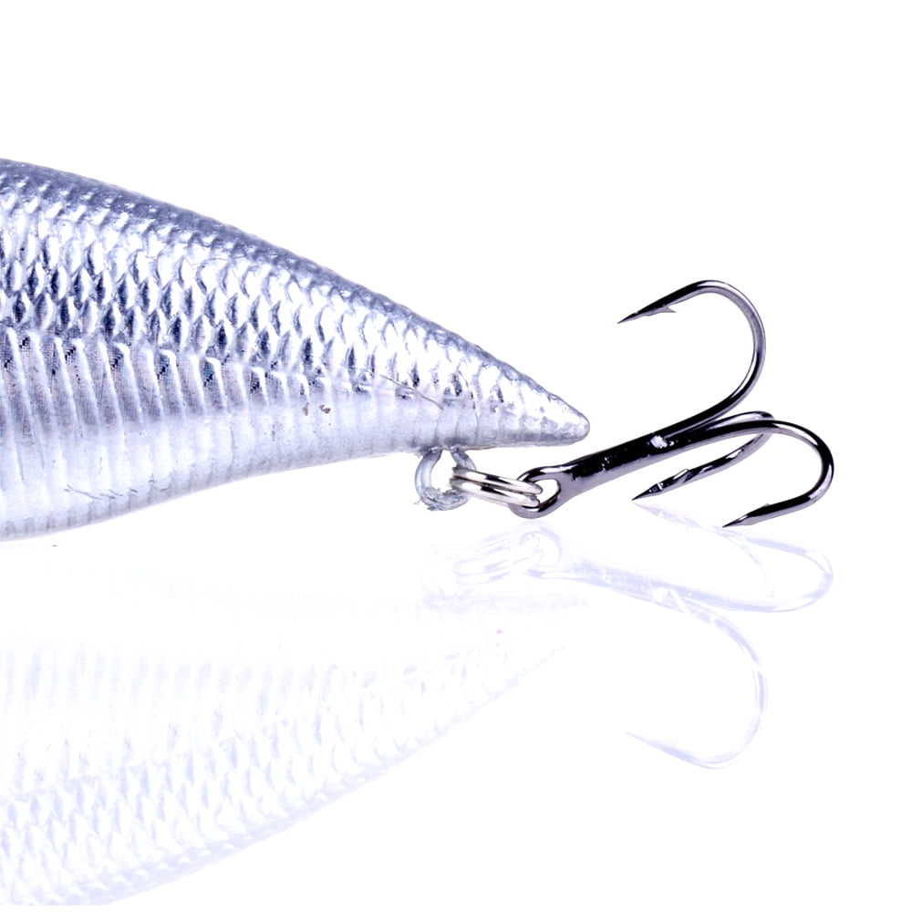 HENGJIA 5PCS Lipless Crankbaits for Bass, Fishing Lures Minnow VIB Hard Baits Top Water Lures Fishing Lure for Saltwater Freshwater Bass, Redfish, Trout, Walleye