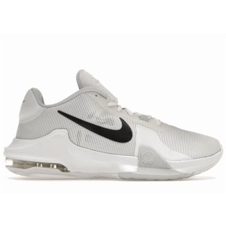 Nike LeBron Witness 7 White Black Metallic Silver Basketball Shoes Men’s Size 8. Nike LeBron Witness 7 White Black Metallic Silver Men main image 4