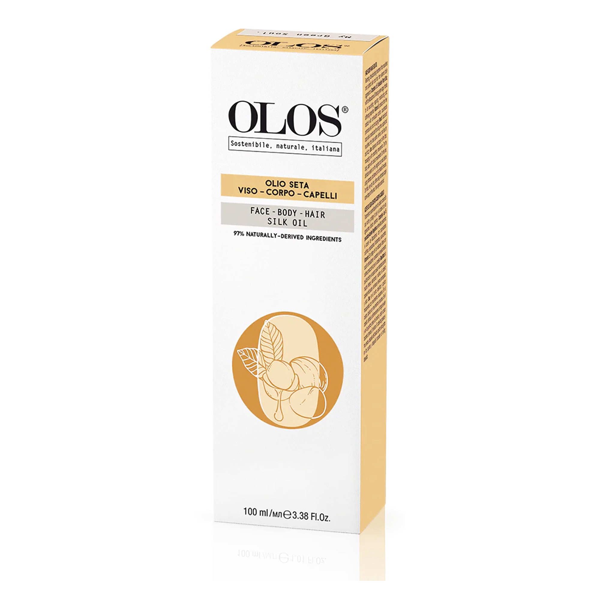 Olos Face - Body - Hair and Skin Oil, Multi-Purpose Face Oil, 3.38 