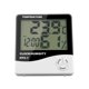 thumbnail image 2 of 6X Digital LCD Interior Habitacion Exterior Temperatura Electronica Humedad Medidor Termometro Higrometro Estacion Meteorologica Despertador, 2 of 5