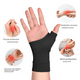 thumbnail image 5 of Guantes de medio dedo para fitness, cálidos y resistentes al frío, con correa elástica para la muñeca, para deportes en las articulaciones, para hombres y mujeres, 5 of 5