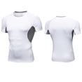 thumbnail image 7 of Mens Tee Shirts Cotton Cheap Tshirts Men's Compression Shirts Short Sleeve Athletic Workout Shirt Rash Guard Base Layer Running Gym Undershirt Gear, 7 of 7