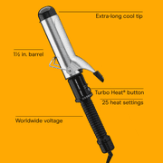 Instant Heat 1-1/2 Curling Iron