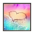 thumbnail image 3 of Kits de pintura de diamante en forma de corazón bordado punto de cruz artesanía decoración de pared de diamante completo AweSitey HA5478-00B, 3 of 6