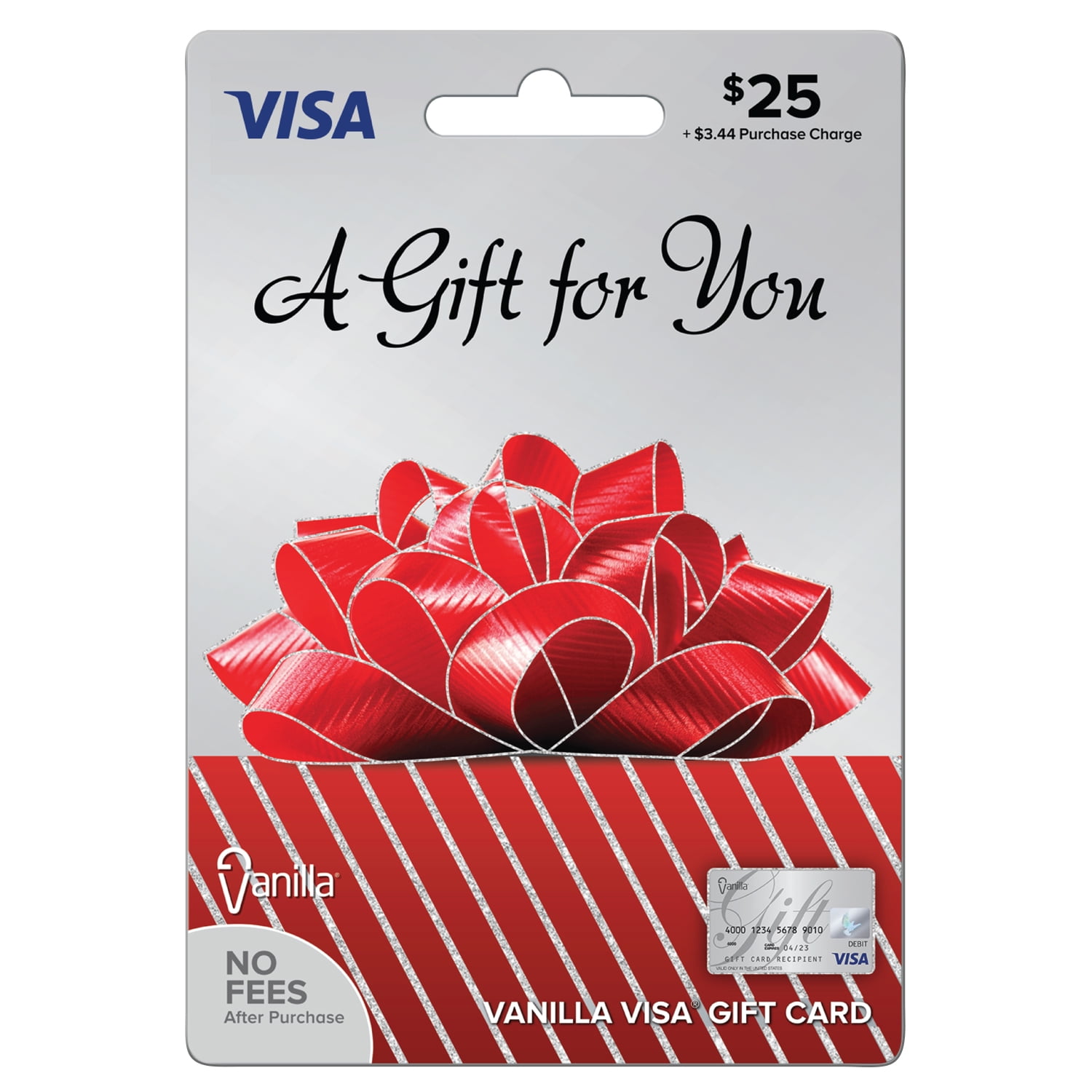 Verheugen Vervolgen Vulkaan Vanilla Visa $25 Gift Card - Walmart.com