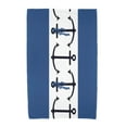 thumbnail image 2 of Simply Daisy 30" x 60" Anchor Stripe Stripe Print Beach Towel, 2 of 2