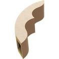 thumbnail image 6 of Ekena Millwork 5"W x 14"D x 14"H Ozark Rough Cedar Woodgrain TimberThane Knee Brace, Primed, 6 of 6