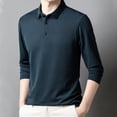 thumbnail image 1 of Blusa y camisa de manga larga con cuello vuelto para hombre, ropa deportiva para el hogar, pijamas, camiseta de color liso, blusa deportiva de manga larga con cuello vuelto, blusa para hombre, blusa d, 1 of 7