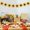 LLNew--Multicolor, variant on 100Fens Recently Developed Holiday Props Thanksgiving Party Decorations Fall Pumpkin Turkey Pull Flags Pull Banners