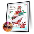 thumbnail image 1 of Cuadros Decorativos 5D bricolaje forma especial diamante pintura trineo Cruz puntada mosaico Kits costura Tmvgtek embutido en tela, 1 of 9