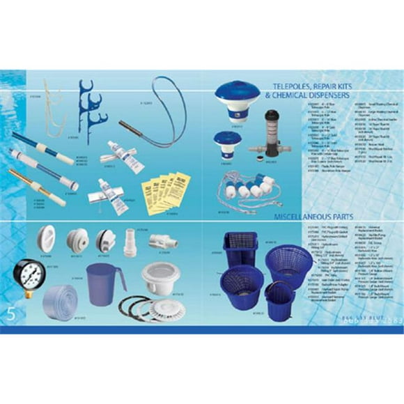 Ocean Blue Produits d'Eau 20ft Corde Flotteur Kit