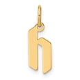 thumbnail image 1 of Diamond2Deal 14K Pendentif Initial Lettre H en Or Jaune pour Femmes, 1 of 3