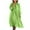 01Green, variant on Cotton Linen Dresses for Women Plus Size Solid Color Button Down V Neck Short Sleeve Shirts Midi Dress