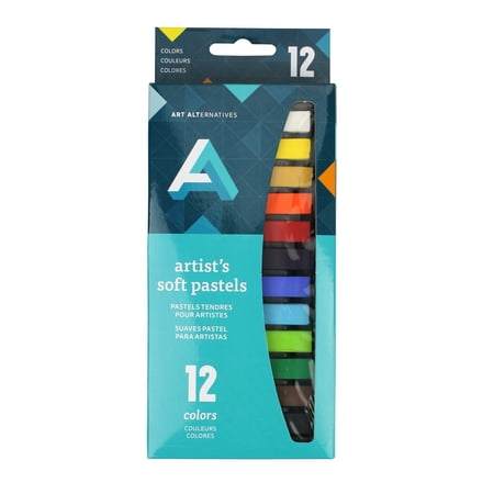 UPC: 0082435177700 | Art Alternatives Artist Soft Pastel Set  12-Colors