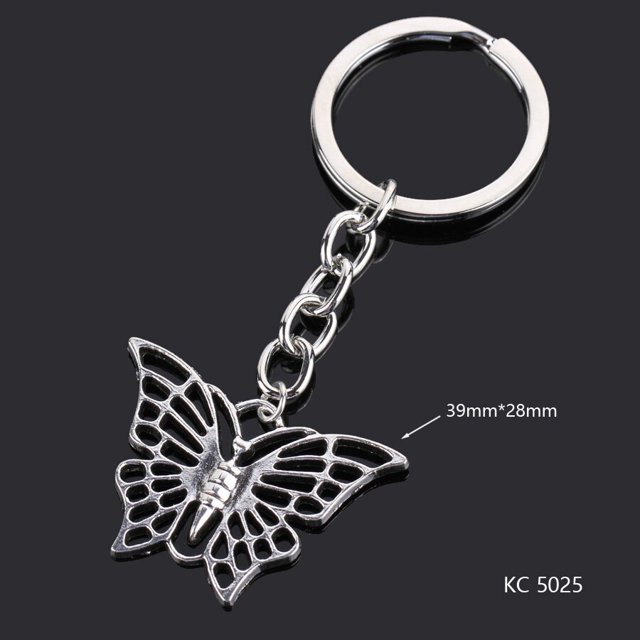 Llaveros de corazón de amor para mujer, hombre, perro, gato, llavero de coche, ala, mal de ojo, pistola, joyería de moda, colgante, amigo, regalos de boda originales