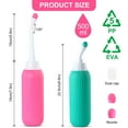 thumbnail image 2 of KEKOY 2 Pack Portable Bidet for Travel, Handheld Bidet Sprayer with Travel Bag, 500ML Capacity Travel Bidet for Personal Hygiene Cleaning, Pink & Green, 2 of 7