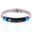 Pink, variant on Glow in the Dark Penicillin/Foods Allergy Awareness Medical Alert Bracelets Wrap Leather Bracelet Allergies Alarm Jewelry, Emergency Meds ID Wristband for Men Women