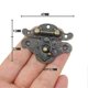 thumbnail image 2 of Vintage Hardware Antique Hasps for Wooden Box 10Pcs Alloy Clip Clasp Lock, 2 of 4