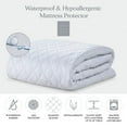thumbnail image 3 of Waterproof Polyester Queen Mattress Protector, 3 of 4