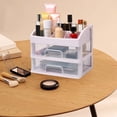 thumbnail image 4 of Drawer-Style Cosmetic Organizer, Multi-Layer Storage Rack for Makeup or Office Supplies, Stackable Design, 4 of 7