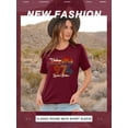 thumbnail image 4 of QAFOPEH Women Vintage 1974 Limited Edition Shirt Crewneck Tee Birthday Gifts Tops, 4 of 7