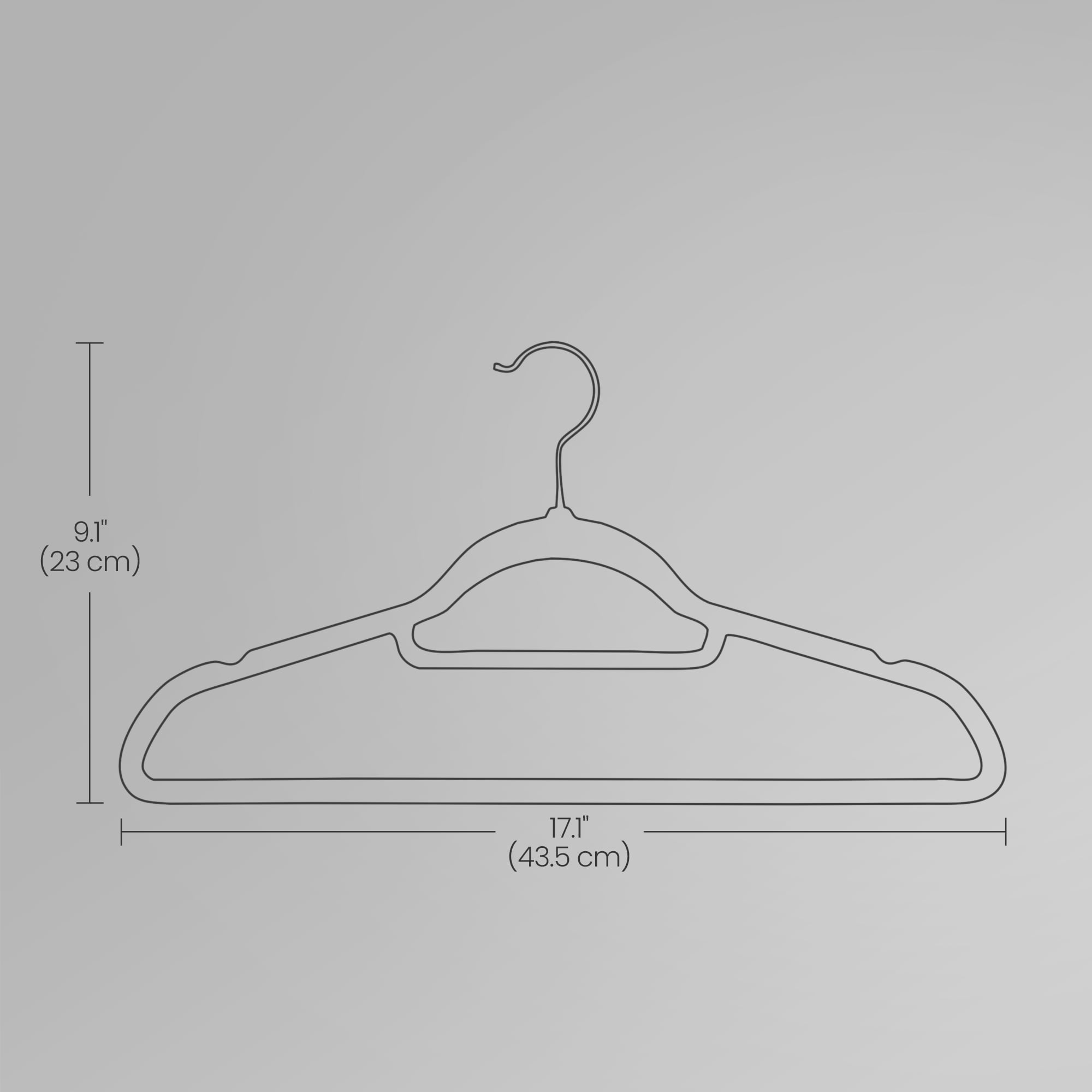 LEDREM Set of 50 Velvet Hangers with Rose Gold Swivel Hooks, Non-Slip Space Saving Hangers for Shirts and Dresses, Cloud White